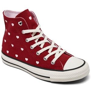 Big Girls Chuck Taylor All Star Valentine's Day High Top Casual Sneakers